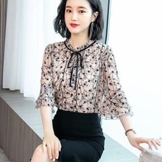 Áo voan kiểu Hàn Quốc