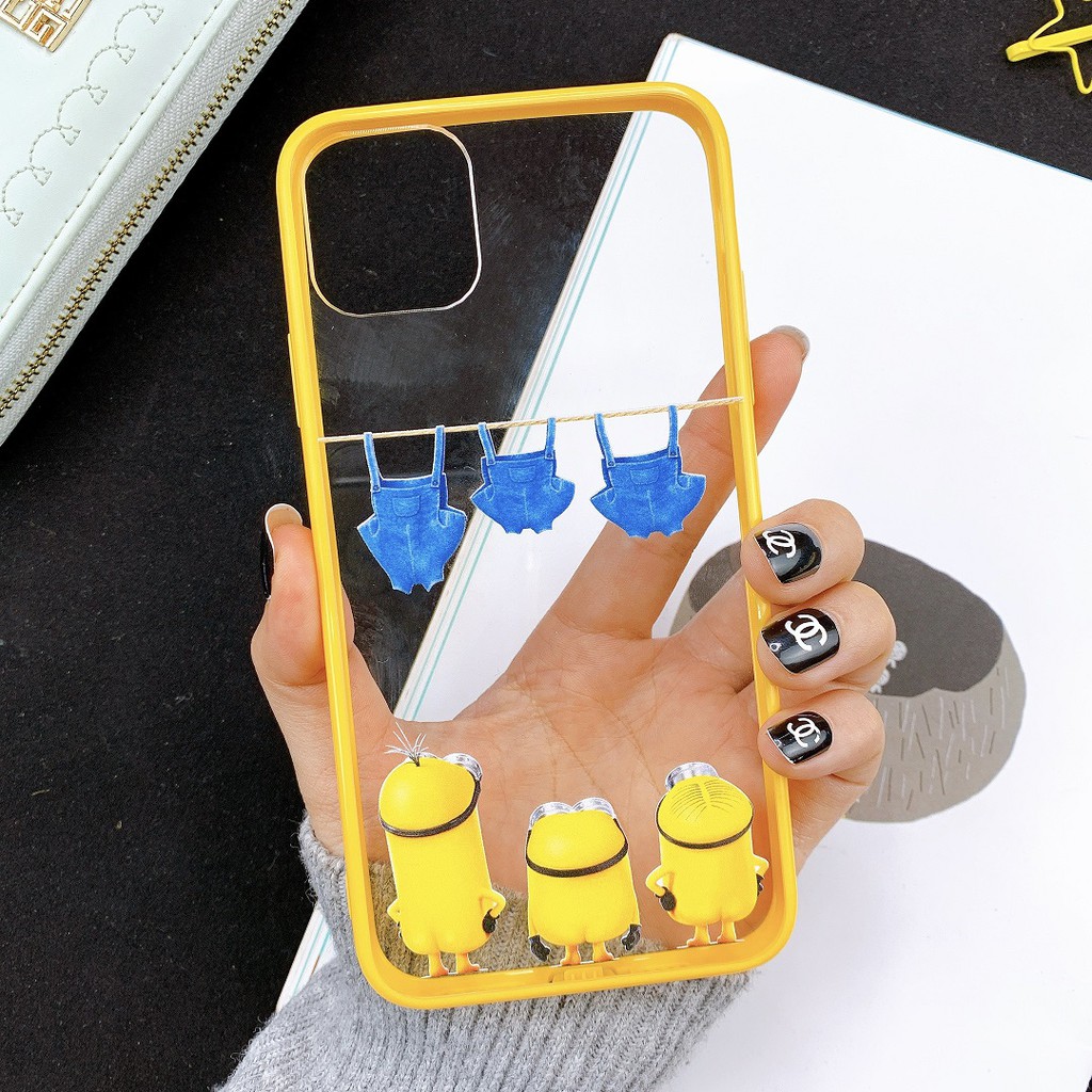 [ IPHONE ] Ốp Lưng Viền Silicon Minion - V003 | BigBuy360 - bigbuy360.vn