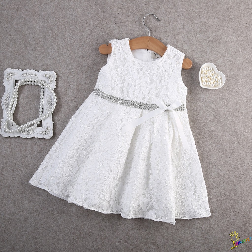 ❤XZQ-Flower Girl Dresses Lace Flower Birthday Wedding Bridesmaid Formal Party Dress