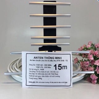 Ăngten DVB-T2 (tặng 15m dây cáp)