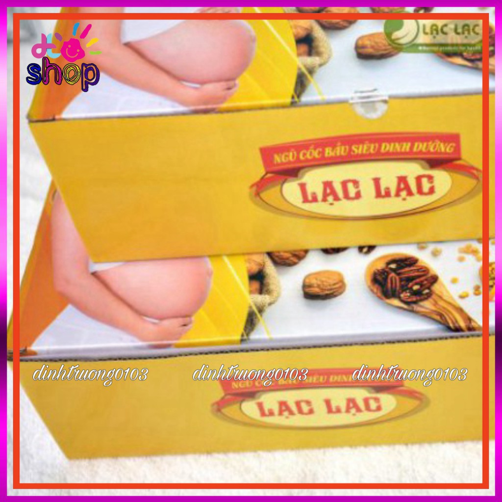 (Combo 2 hộp) Ngũ Cốc Bà Bầu lạc lạc - Ngũ Cốc Dinh Dưỡng lạc lạc chuyên dùng cho bà bầu Loại Đặc Biệt (hộp 30 gói) | BigBuy360 - bigbuy360.vn