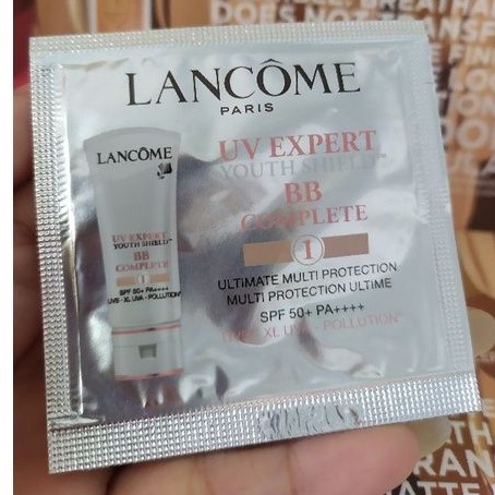 [Lancôme Pháp]Mẫu thử Kem Nền BB Chống Nắng Dưỡng Da Lancôme UV Expert Sample 1ml