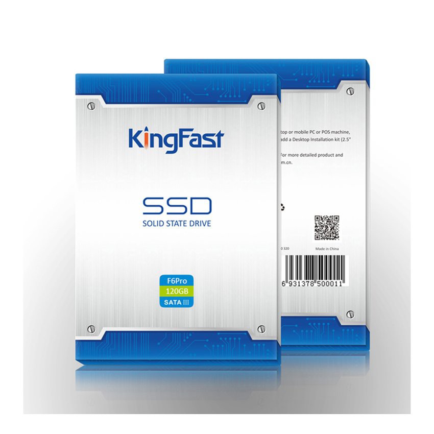 Ổ cứng SSD Kingfast F6 Pro 120G/240GB 2.5 inch SATA3 (Đọc 550MB/s - Ghi 500MB/s) | WebRaoVat - webraovat.net.vn