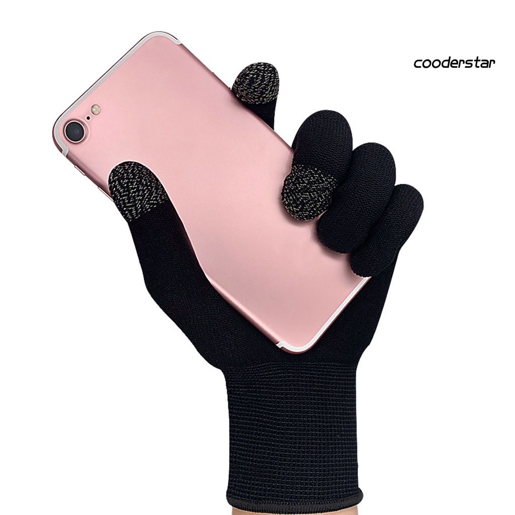 Cặp găng tay chơi game giữ ấm chống mồ hôi cảm ứng màn hình điện thoại
