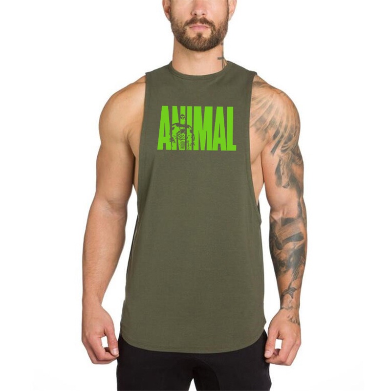 Áo Thun Sát Nách Có Dây Tập Gym / Thể Hình Dành Cho Nam Giới