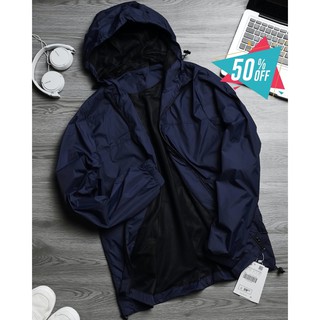 [VIDEO SP THẬT] ÁO KHOÁC GIÓ (DÙ) TÍCH HỢP NAM NỮ, ÁO GIÓ 2 LỚP CHỐNG NƯỚC - CÓ TÚI TRONG