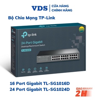 Mua Bộ chia mạng TP-Link TL-SG1016D TL-SG1024D switch 16 24 cổng gigabit chia tín hiệu mạng RJ45 10/100/1000Mbps