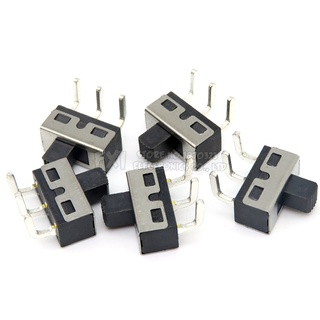 Công tắc gạt ss12d10 ss12d11 3pin 1p2t 5mm ss12d10g5