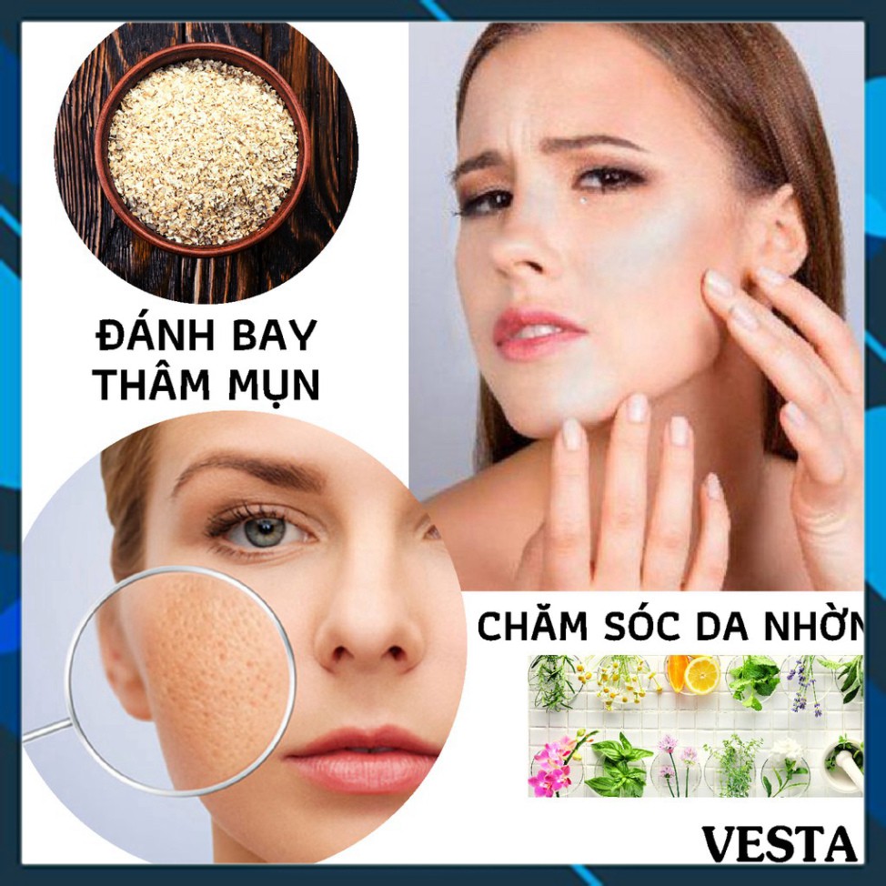 HTT4 Bột Cám Gạo Thảo Mộc Nguyên Chất Vesta 100gr