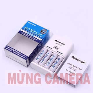 Combo 4 Pin Eneloop AA Và Sạc Panasonic BQ-CC51C (Hàng Chính hãng)
