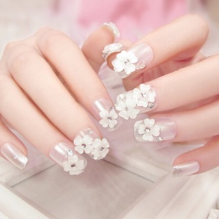 bộ 24 móng giả kèm keo