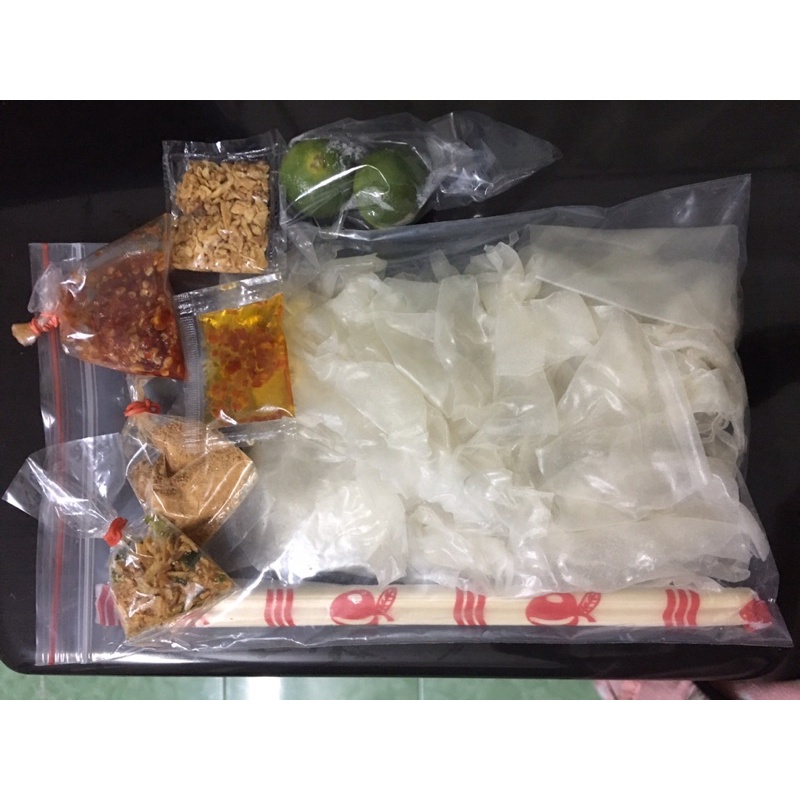 Bánh tráng muối nhuyễn siêu cay bịch chà bá - Bánh Tráng phơi sương Tây Ninh