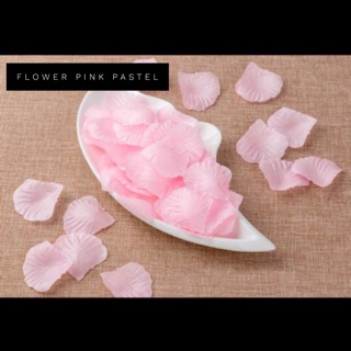 Cánh hoa trang trí (màu hồng pastel) lễ kỉ niệm, cầu hôn, tỏ tình, đám cưới, phòng tân hôn, trải giường - ~100 cánh/gói