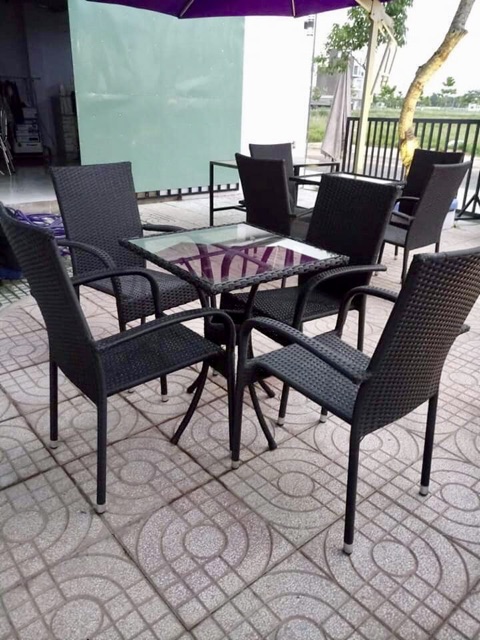 Thanh lý 80 ghế mây nhựa xuất dư giá rẻ