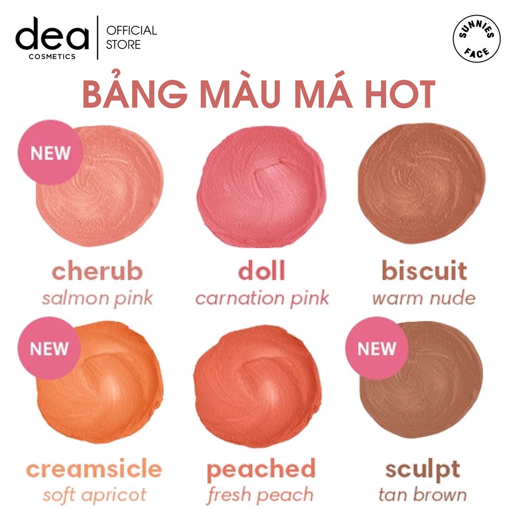 Má hồng Sunnies Face Airblush Hot 2022