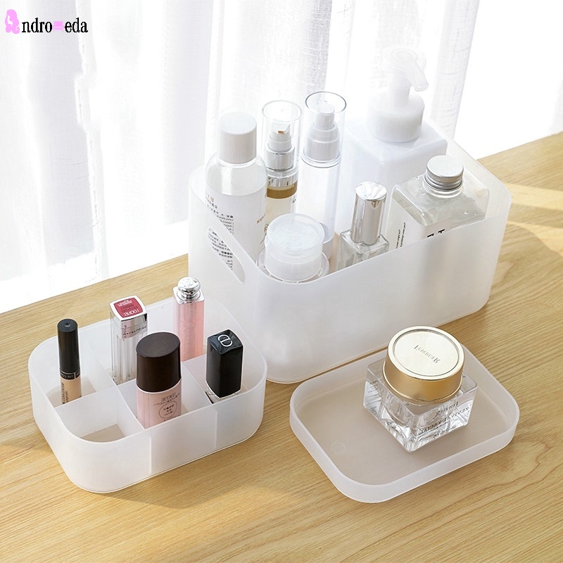 1 Hộp Đựng Mỹ Phẩm 4 Ngăn Chống Thấm Nước Kiểu Dáng Đơn Giản