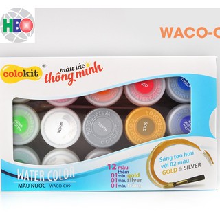 Màu nước 15 màu Waco C09