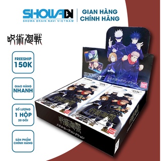 Chú thuật hồi chiến,Jujutsu Kaisen BANDAI,Hộp Thẻ sưu tầm nhân vật Metallic VOL.1, 1 hộp/20 gói