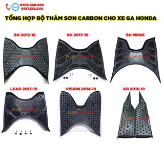 🏆 THẢM ĐỂ CHÂN VÂN CARBON CHO SH 2012 - 2019, SH MODE 2013 - 2019, AirBlade, LEAD 2017 - 2021, VISION 2014 - 2020🏆