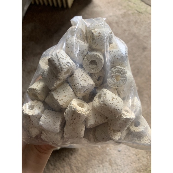 Sứ viên lọc hồ cá bịch 200g ,400g ,500g - lọc bể cá