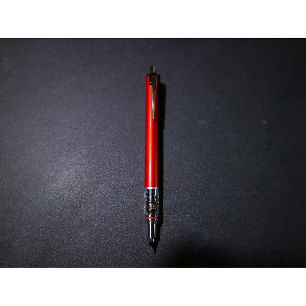 Bút Chì Kim Uni Kuru Toga Advance M5-559 - Xoay ngòi tự động - Màu Đỏ - 0.5mm
