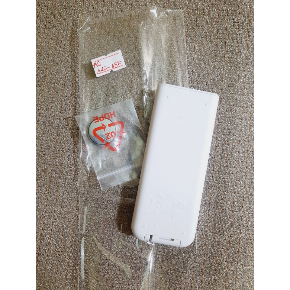 Remote Điều khiển quạt hơi nước, điều hòa Midea AC120-15F- Hàng mới Chính hãng công ty 100% tặng kèm Pin