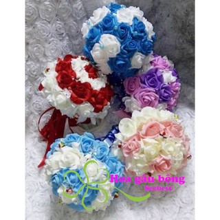 Hoa cưới cầm tay Cd loai mới