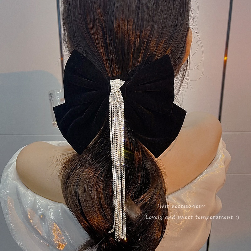 Kẹp Tóc Hình Bướm Đính Kim Cương Giả Thời Trang Hàn Quốc Cho Nữ