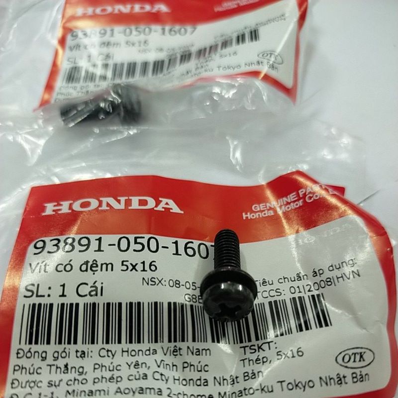 Ốc bắt mặt nạ trước Air Blade AB 110 125