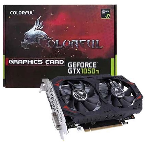 Card màn hình Colorful GTX 1050Ti 4G GDDR5 NE - Bảo hành chính hãng 36 Tháng