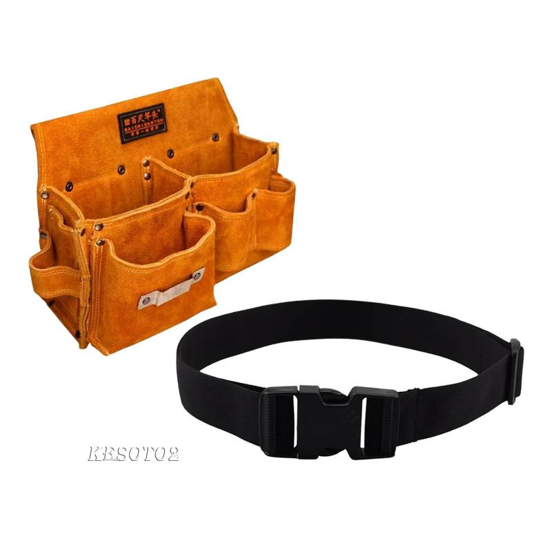 Thắt Lưng Oxford Dày Nhiều Túi Đựng Dụng Cụ Thợ Điện Kesoto2