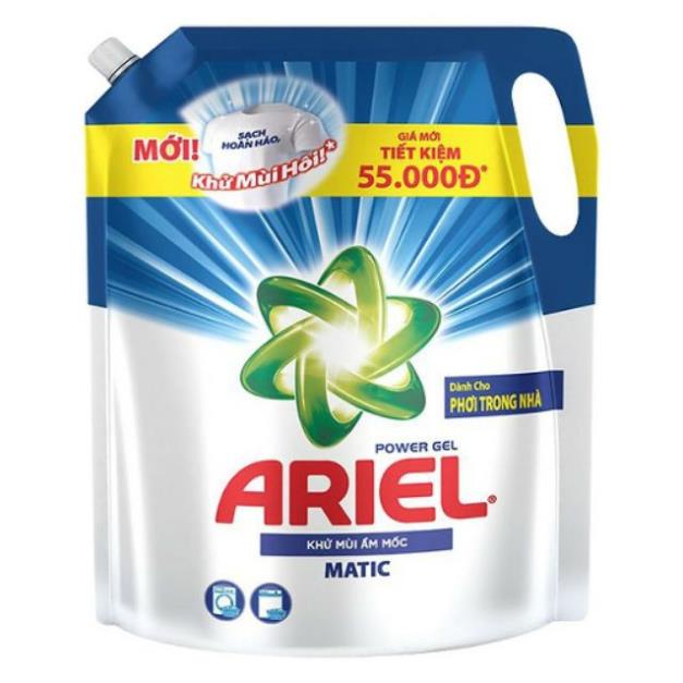 Nước Giặt Ariel 2,15Kg Khử mùi ẩm mốc