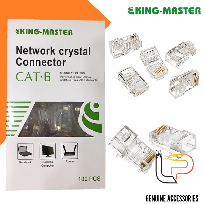 HỘP HẠT MẠNG UTP CAT 6E KINGMASTER KM601