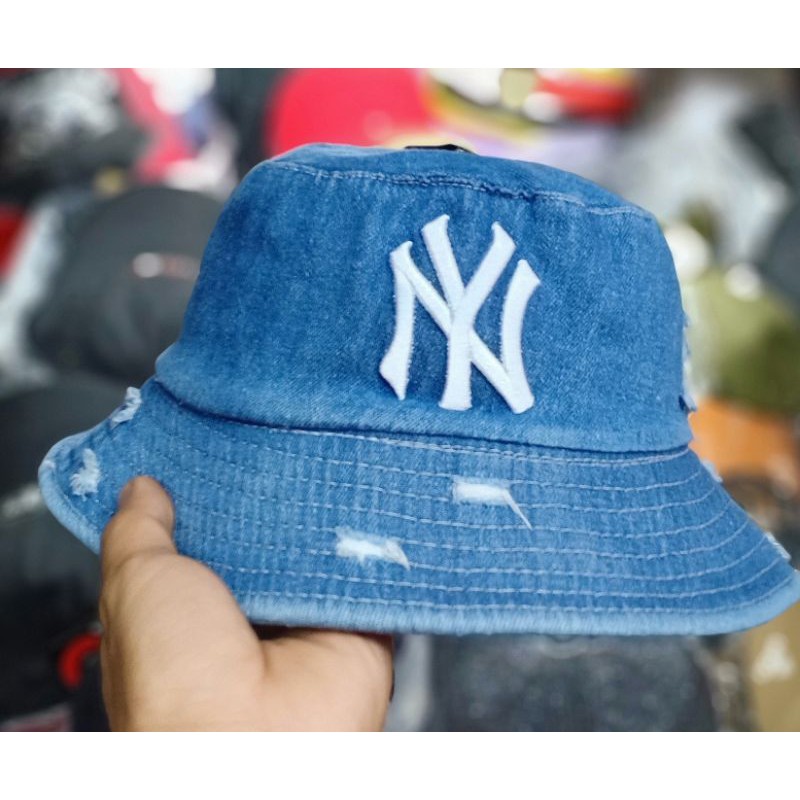 NÓN RIN BUCKET MŨ TAI BÈO RIN 2 MẶT N.Y CÁ TÍNH