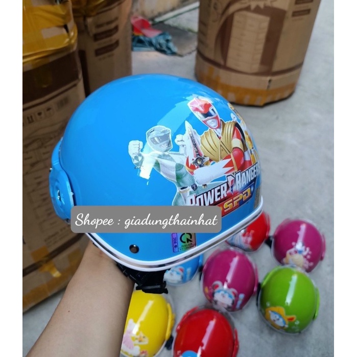 Mũ bảo hiểm trẻ em công chúa, siêu nhân, đủ màu giá tốt