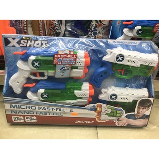 Đồ Chơi Phun Nước Xshot 4 trong 1 540ml