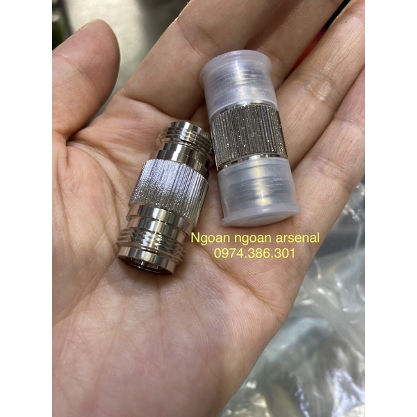 jack nối N cái female, nối N đực male, nối N cái female có bệ. nối jack cao tần viễn thông