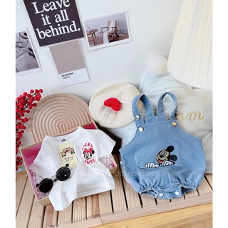 Set Body mickey núp cho bé