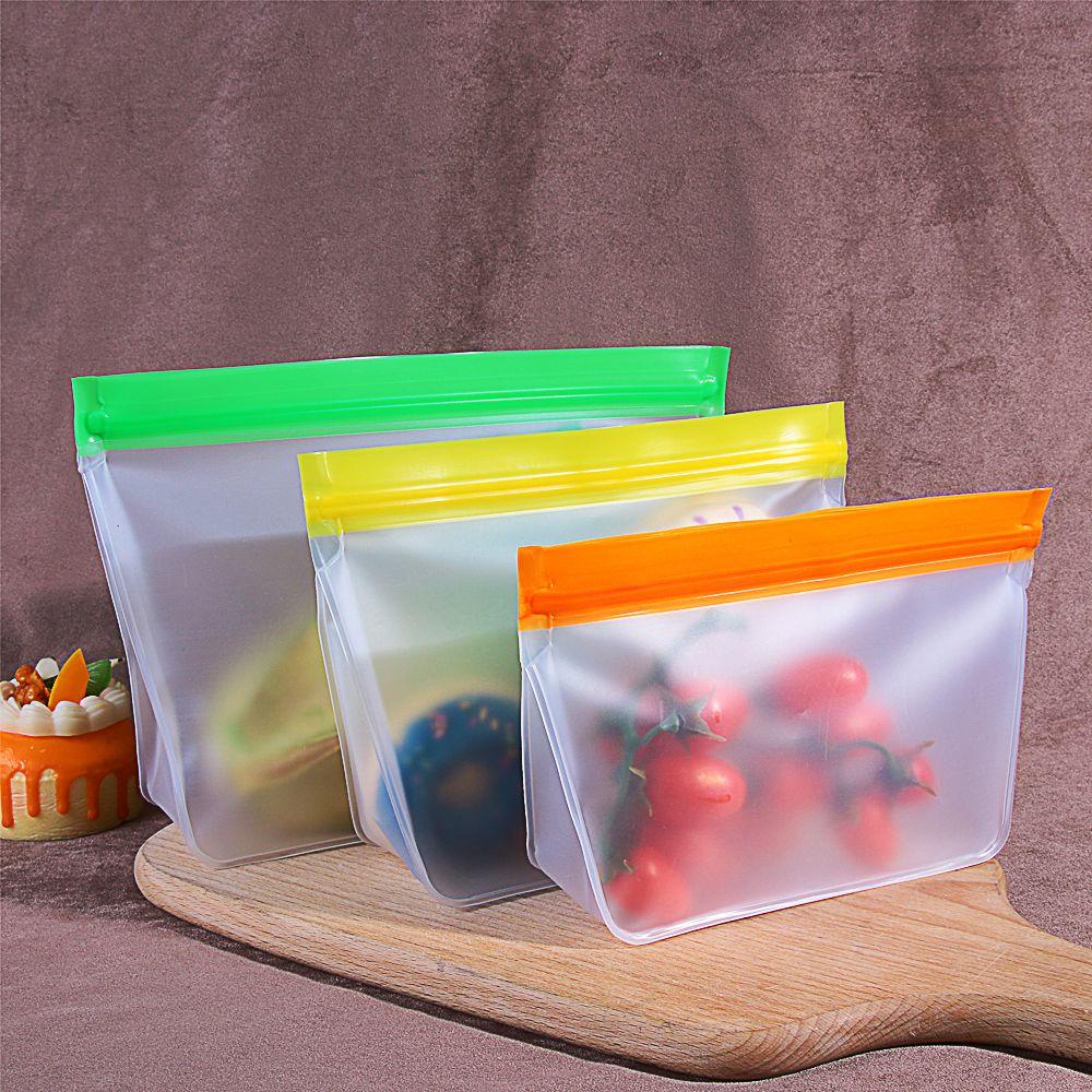 Hộp Đựng Thức Ăn Tươi Bằng Silicone Chống Rò Rỉ Có Thể Tái Sử Dụng