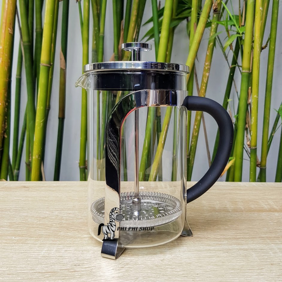 Bình pha cafe Pháp Lock&Lock French Press ,bình pha trà dung tích 800ml LLG019 Phin pha cà phê