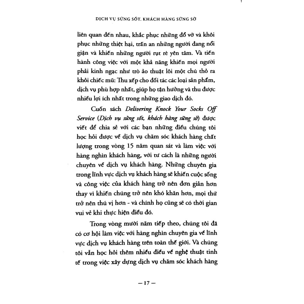 Sách - Dịch Vụ Sửng Sốt Khách Hàng Sững Sờ [AlphaBooks]