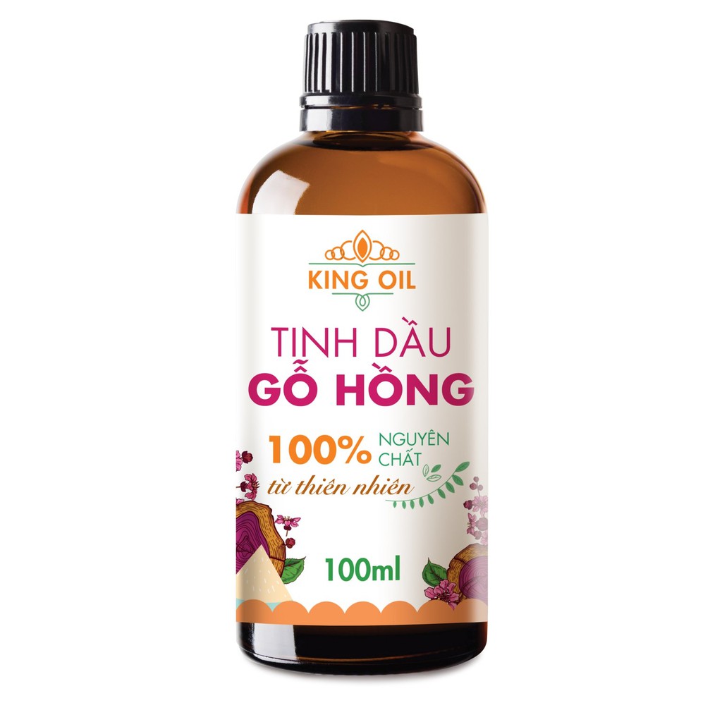 Tinh dầu gỗ Hồng | Rosewood Essential Oil | nguyên chất Organic từ thiên nhiên - KingOil