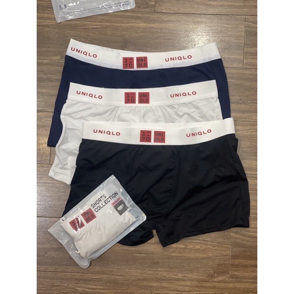 Quần Sịp Đùi Nam Uniqlo Cotton Co Giãn 4 Chiều.Quần Lót Nam Siêu Thoáng Đóng Túi Zip Xuất Khẩu