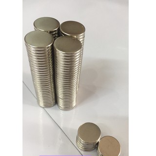 Combo 50 viên Nam châm đất hiếm 12x3mm