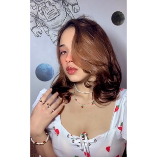 [RẺ VÔ ĐỊCH] Bộ Dây chuyền hạt cườm Cô bé Cherry