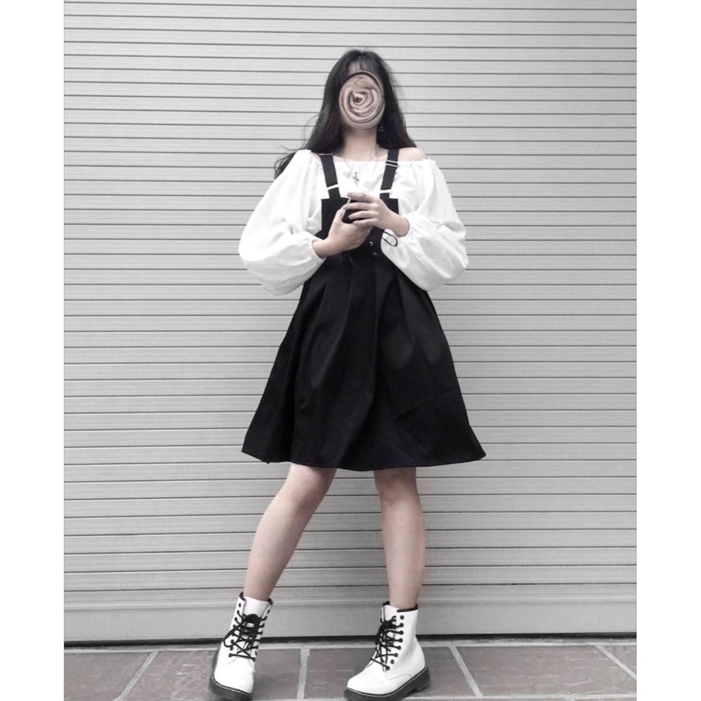 [Mã SKAMFA06 giảm 10% tối đa 50K đơn 0Đ] DOLLY OVERALS DRESS | BigBuy360 - bigbuy360.vn