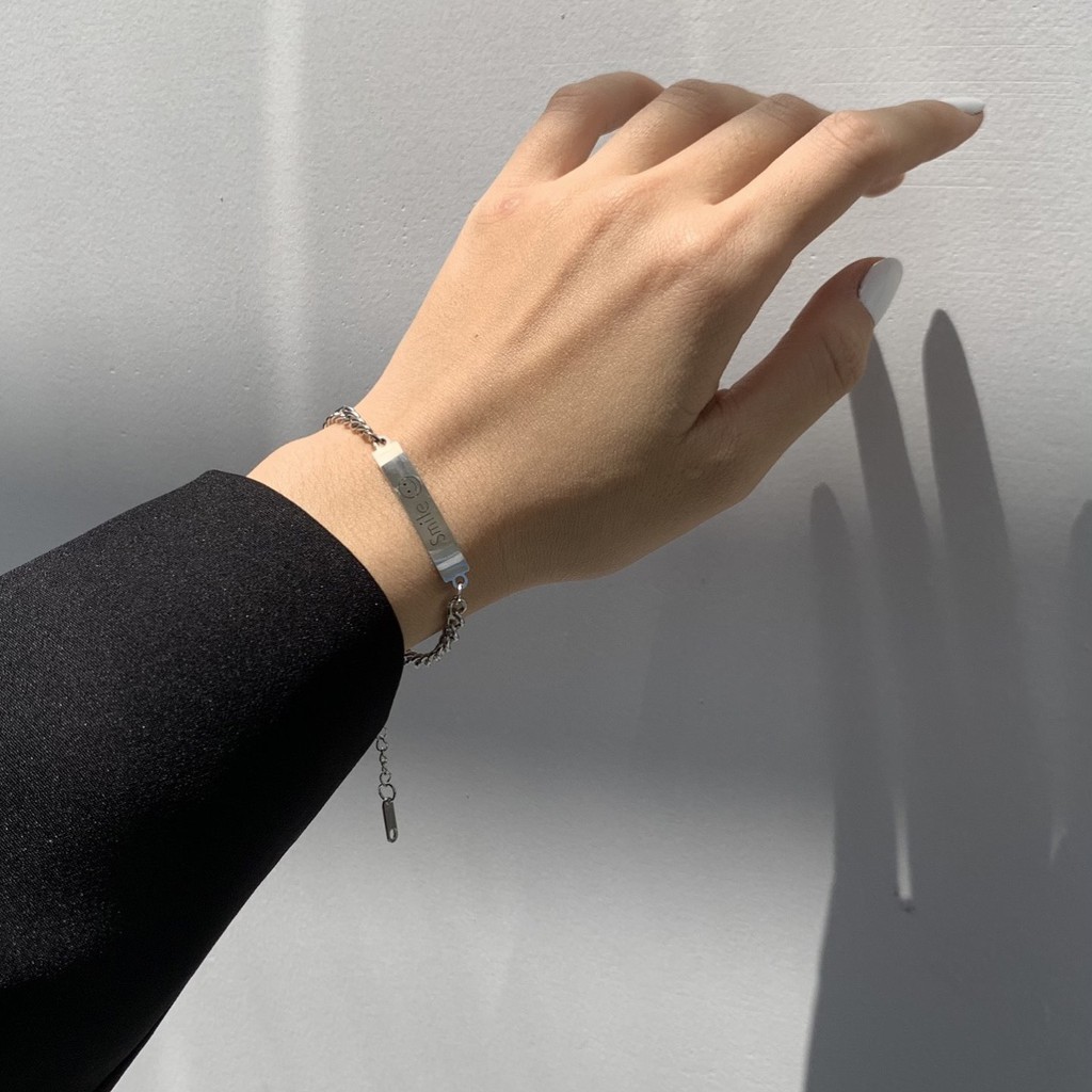 Vòng tay mặt cười smile B27 Choker Club