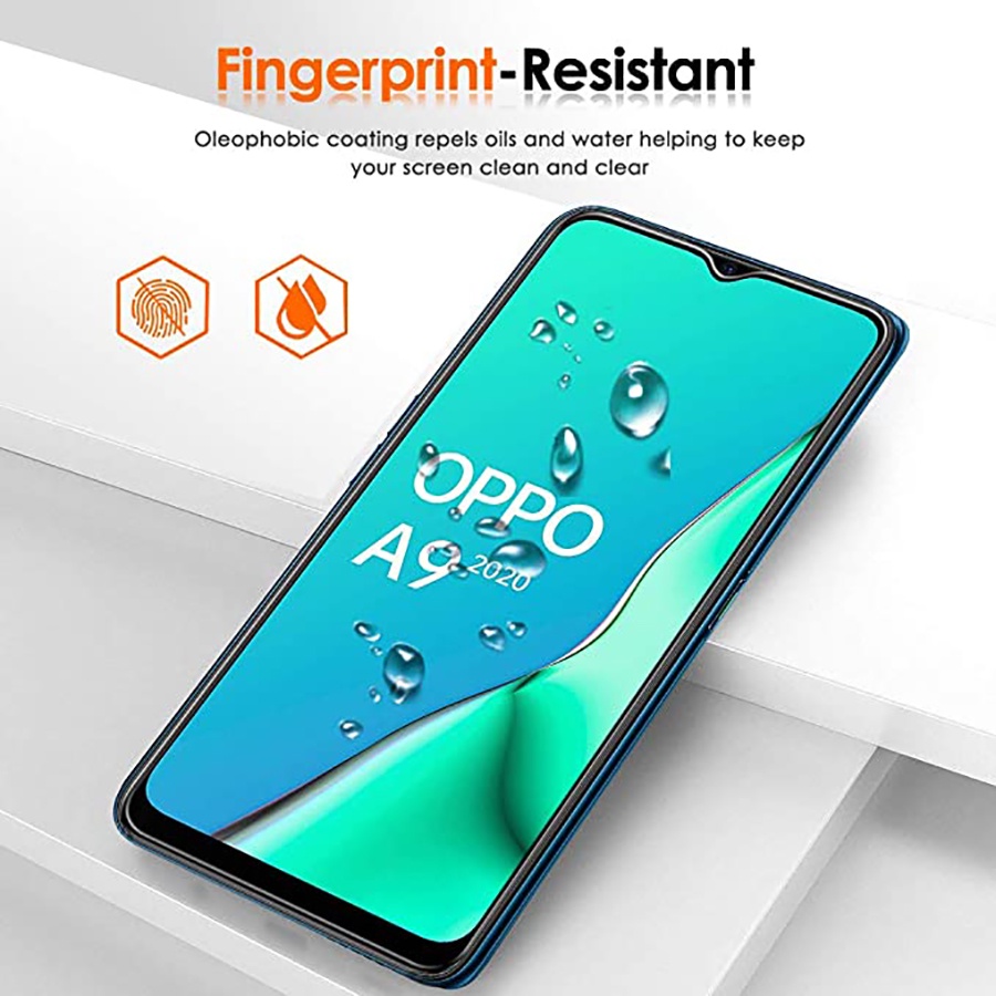 Kính Cường Lực Bảo Vệ Màn Hình Cho OPPO F9 F11Pro A5S A12 A31 A15 A15S A16 A16K A54 A55 A74 A91 A92 A93 A95 A94 A33 A52 A53 A5 A9 2020 Reno 3 4 5 6 6Z 7 7Z