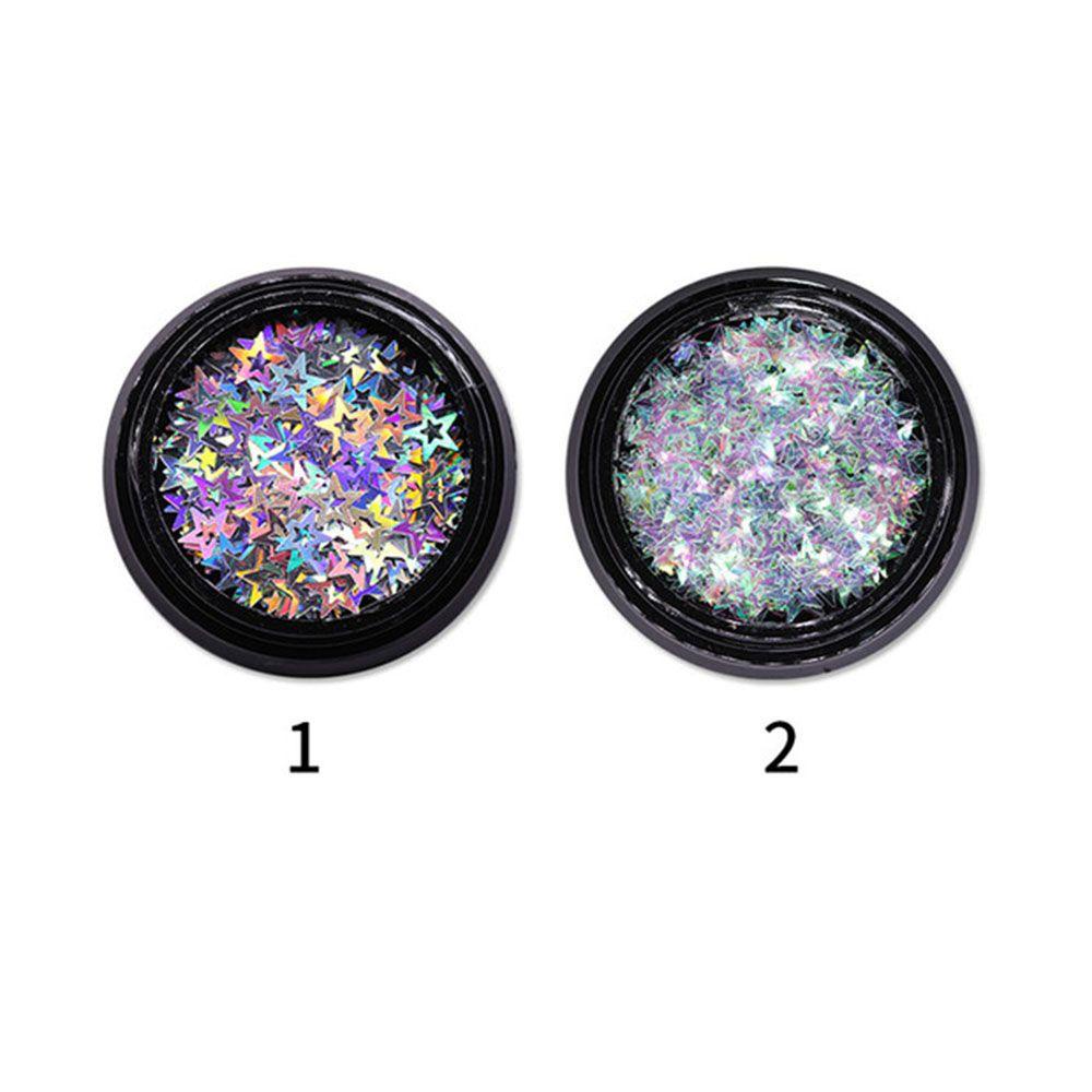 XIANTIN Hạt Kim Sa Hình Ngôi Sao Lấp Lánh Đính Móng Nghệ Thuật