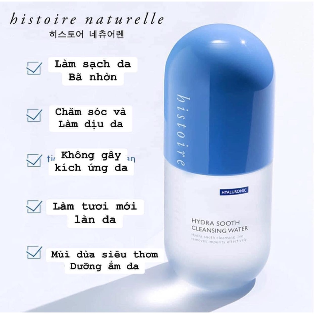 NƯỚC TẨY TRANG HN HYDRA SOOTH CLEANSING WATER